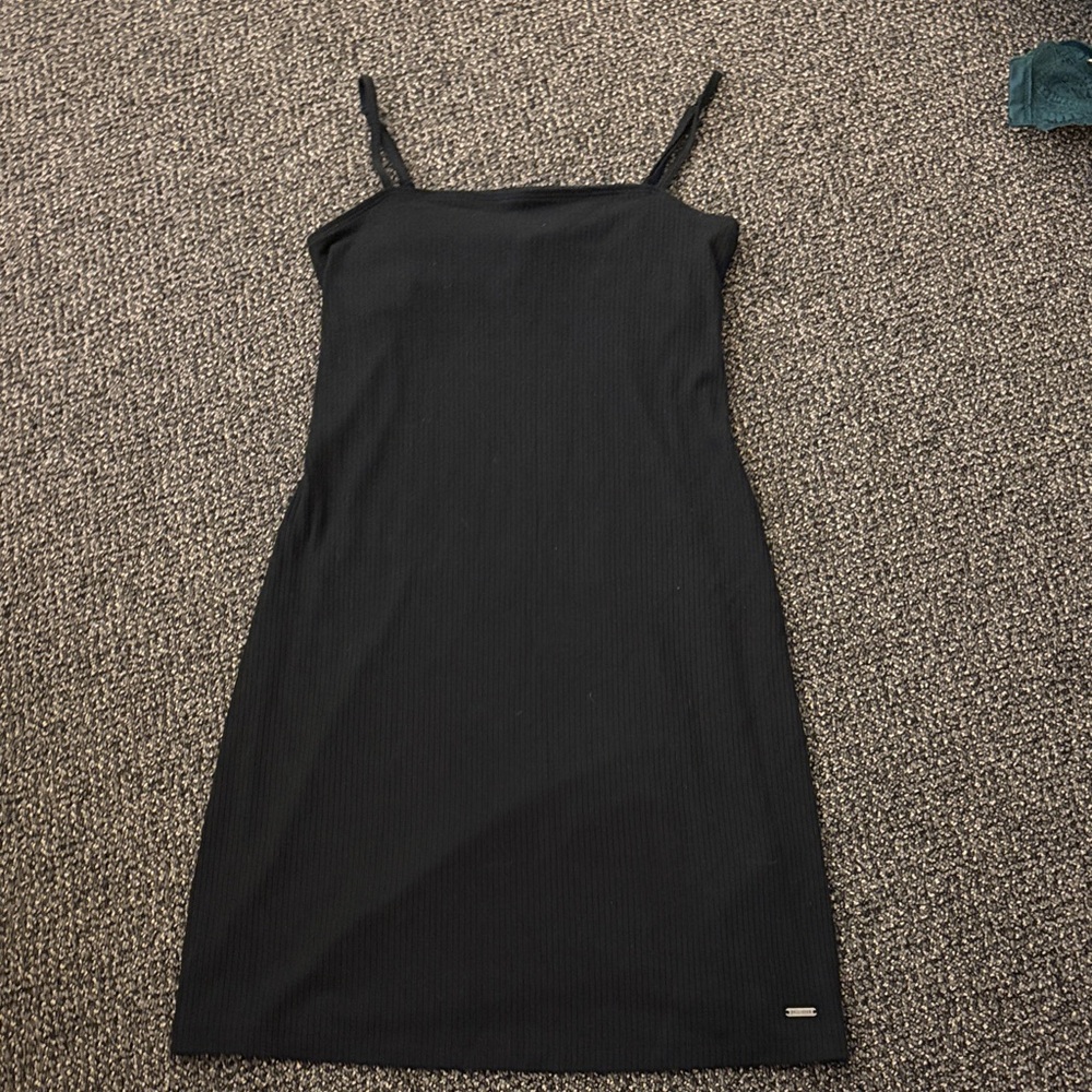 Hollister Black Spaghetti Strap Dress